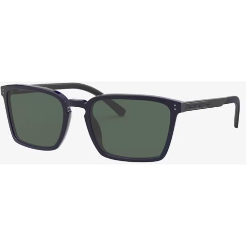 Men's Sunglasses - Matte Navy Frame Dark Green Lens / 0BB5041 603771 - Brooks Brothers - Modalova