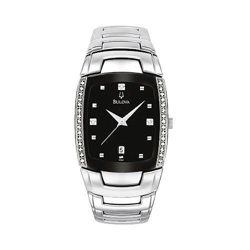 Bulova Men's Diamond Watch 96E02 - Bulova - Modalova
