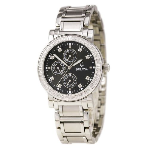 Bulova Men's Diamond Watch 96E04 - Bulova - Modalova