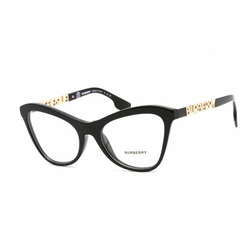 Unisex Eyeglasses - Full Rim Cat Eye Black Plastic Frame / 0BE2373U 3001 - BURBERRY - Modalova