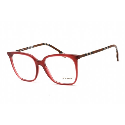 Women's Eyeglasses - Clear Lens Bordeaux Plastic Square Frame / 0BE2367 4018 - BURBERRY - Modalova