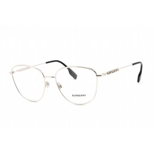 Women's Eyeglasses - Full Rim Cat Eye Shape Silver Metal Frame / 0BE1376 1005 - BURBERRY - Modalova