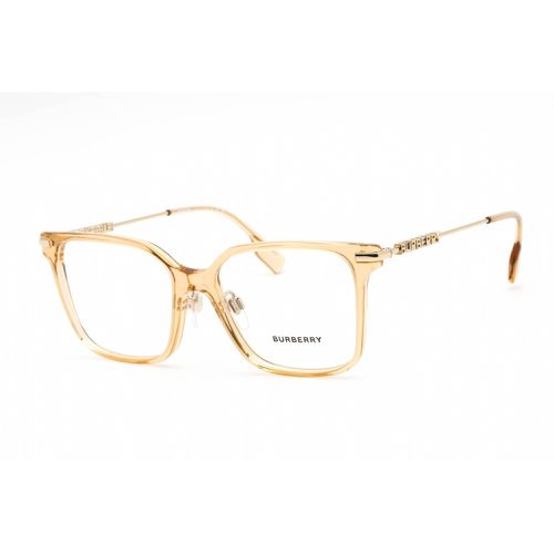 Women's Eyeglasses - Full Rim Square Shape Brown Plastic Frame / 0BE2376 4063 - BURBERRY - Modalova