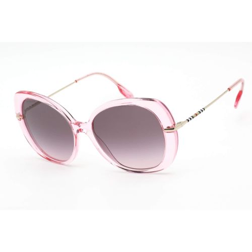 Women's Sunglasses - Pink Full Rim Butterfly Plastic Frame / 0BE4374 40245M - BURBERRY - Modalova
