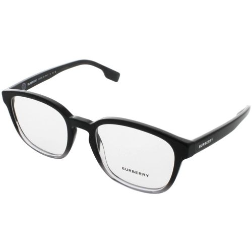 Men's Eyeglasses - Full Rim Black Plastic Square Shape Frame / 0BE2344 3955 - BURBERRY - Modalova