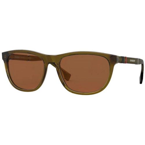 Men's Sunglasses - Ellis Transparent Olive Frame / 0BE4319F 33567358 - BURBERRY - Modalova