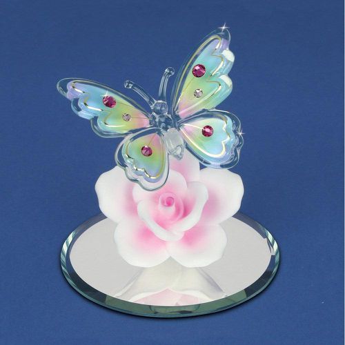 Butterfly, Bedazzled Glass Figurine - Jewelry - Modalova