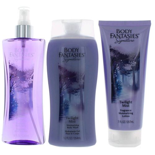 Body Fantasies Women's 3 Piece Set - Twilight Mist Floral Fragrance - Parfums De Coeur - Modalova
