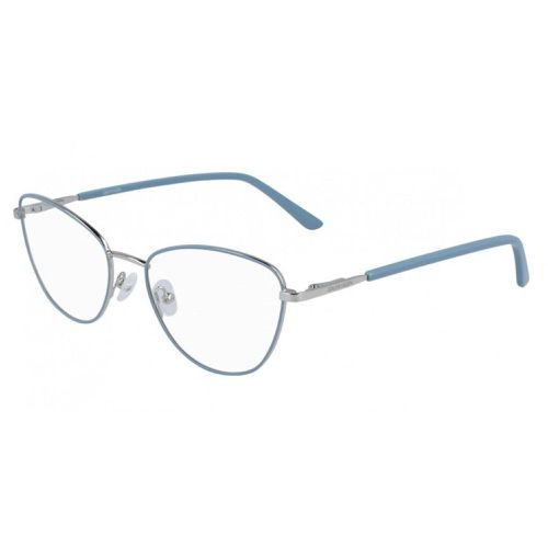 Women's Eyeglasses - Satin Light Blue Cat Eye / CK20305 448 - Calvin Klein - Modalova