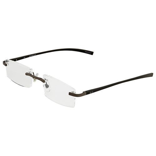 Unisex Eyeglasses - AL Readers Rimless +2.00, Matte Gun/Black / 2288-99-20 - B+D - Modalova