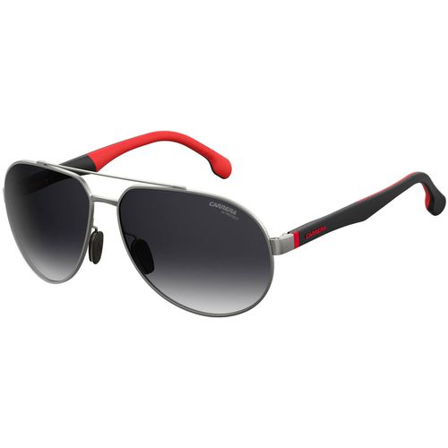 Men's Sunglasses - Semi Matte Dark Ruthenium Full Rim Frame / 8025-S-0R80-9O - Carrera - Modalova
