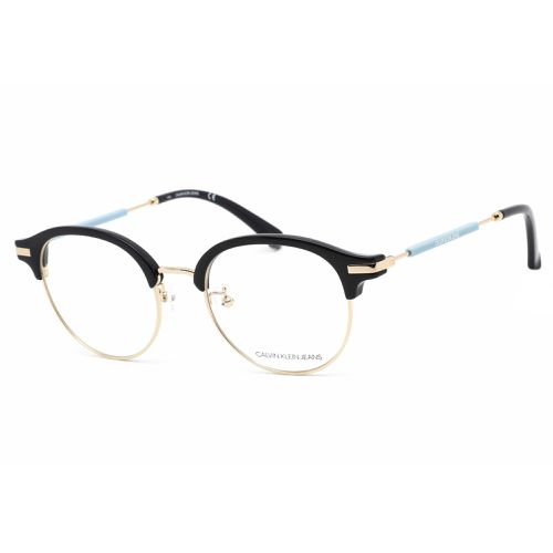 Unisex Eyeglasses - Navy Round Plastic/Metal Frame / CKJ19706A 405 - Calvin Klein Jeans - Modalova