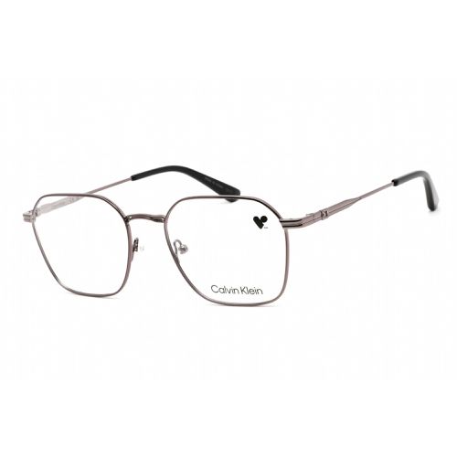 Men's Eyeglasses - Clear Lens Gun Metal Square Shape Frame / CK22116 009 - Calvin Klein - Modalova