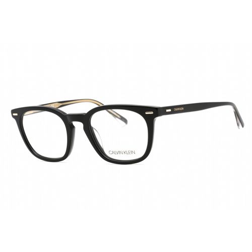 Men's Eyeglasses - Full Rim Black Plastic Rectangular Frame / CK21711 001 - Calvin Klein - Modalova