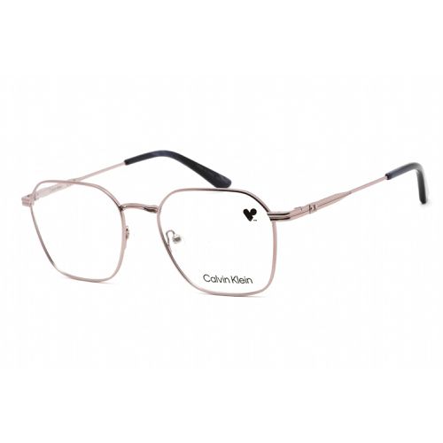 Men's Eyeglasses - Light Gunmetal Metal Square Shape Frame / CK22116 014 - Calvin Klein - Modalova