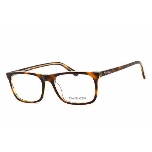 Men's Eyeglasses - Rectangular Soft Tortoise/Sage Frame / CK20503 250 - Calvin Klein - Modalova