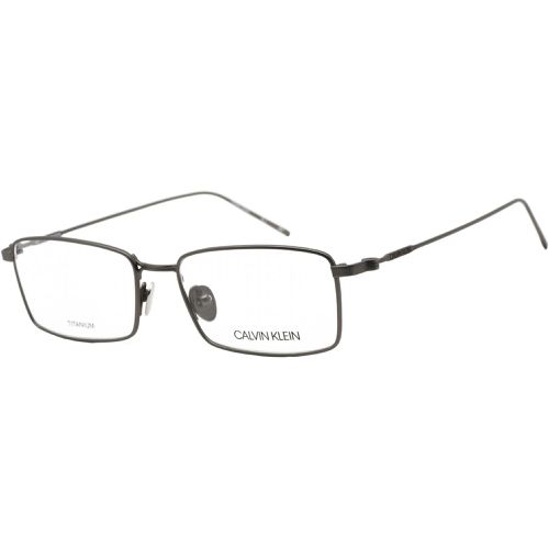 Men's Eyeglasses - Satin Dark Gunmetal Frame / CK18119 009 - Calvin Klein - Modalova