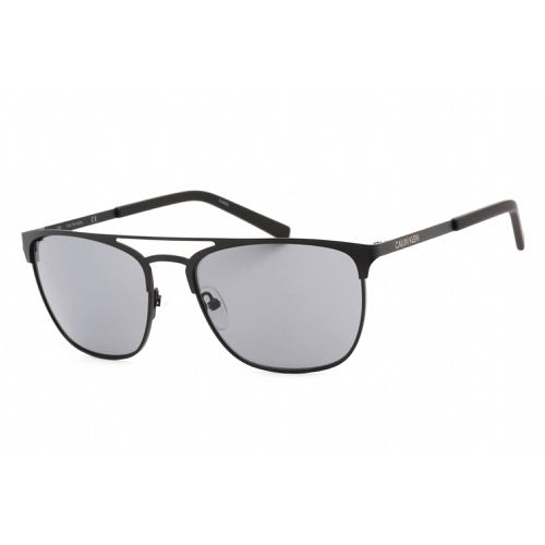 Women's Sunglasses - Matte Black Metal Square Frame / CK20123S 001 - Calvin Klein Retail - Modalova