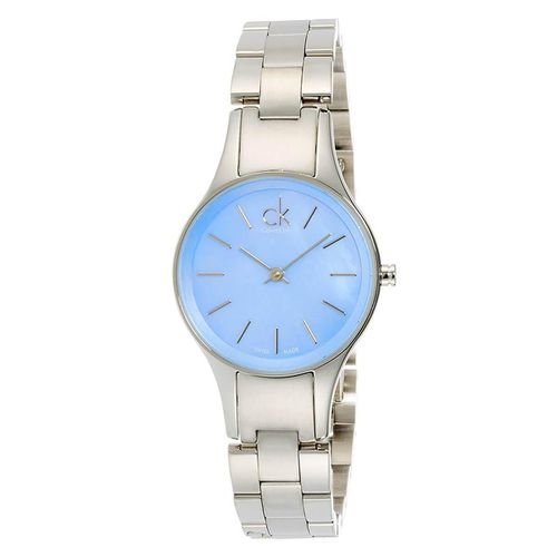 Women's Bracelet Watch - Simplicity Light Blue MOP Dial / K432314N - Calvin Klein - Modalova