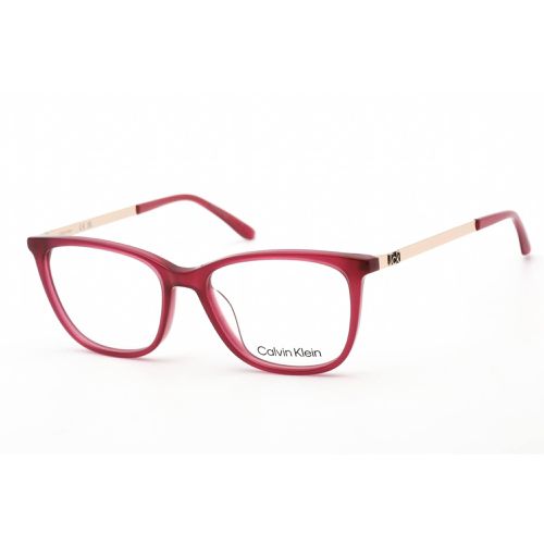 Women's Eyeglasses - Milky Berry Plastic Rectangular Frame / CK21701 654 - Calvin Klein - Modalova