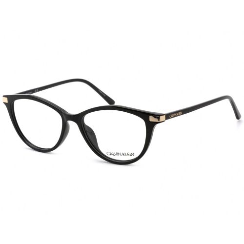 Women's Eyeglasses - Black Cat Eye Acetate Full Rim Frame / CK19531 001 - Calvin Klein - Modalova