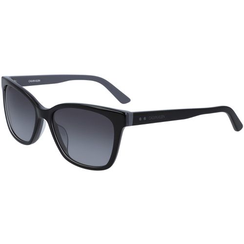 Women's Sunglasses - Black/Slate Square Frame / CK19503S 32 - Calvin Klein - Modalova