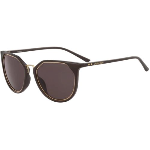 Women's Sunglasses - Dark Brown Cat Eye Frame / CK18531S 201 - Calvin Klein - Modalova