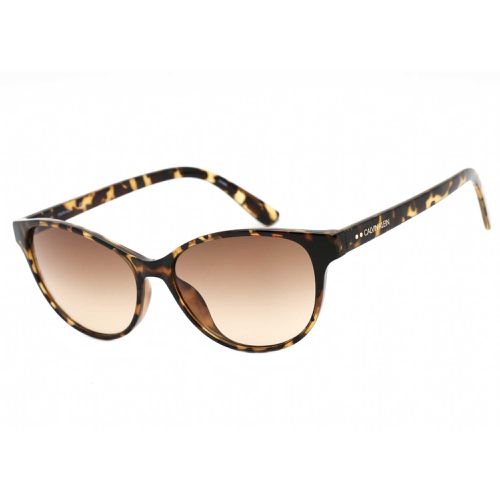 Women's Sunglasses - Tortoise Cat Eye Full Rim / CK20517S 235 - Calvin Klein - Modalova
