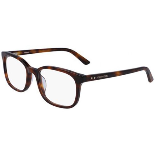Unisex Eyeglasses - Soft Tortoise Plastic / CK19514 240 - Calvin Klein - Modalova