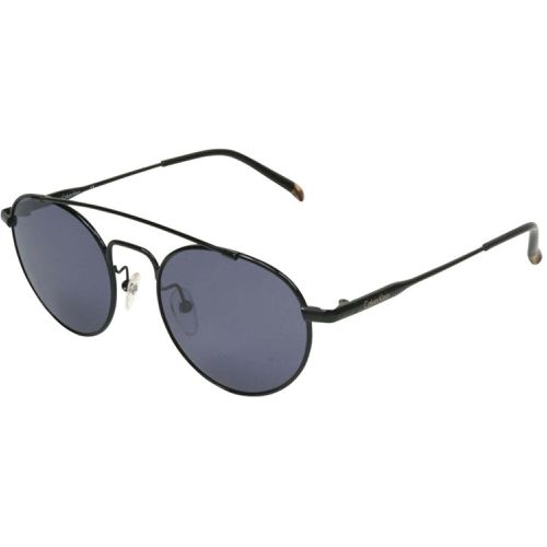 Unisex Sunglasses - Black Metal Pilot Frame / CK2148S 001 - Calvin Klein - Modalova