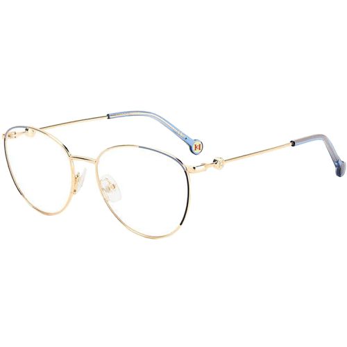 Women's Eyeglasses - Full Rim Gold and Blue Frame / CH 0058 0LKS 00 - Carolina Herrera - Modalova
