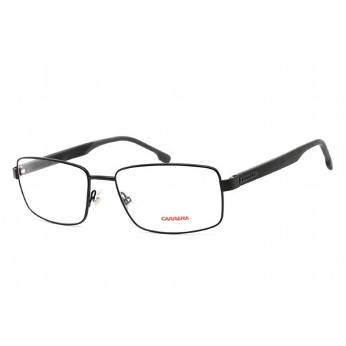 Men's Eyeglasses - Clear Lens Black Metal Rectangular Frame / CA 8877 0807 00 - Carrera - Modalova