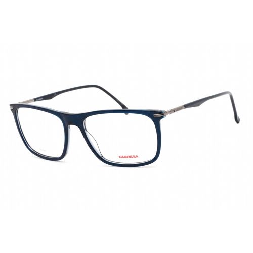 Men's Eyeglasses - Blue Acetate/Metal Square Shape Frame / 289 0PJP 00 - Carrera - Modalova