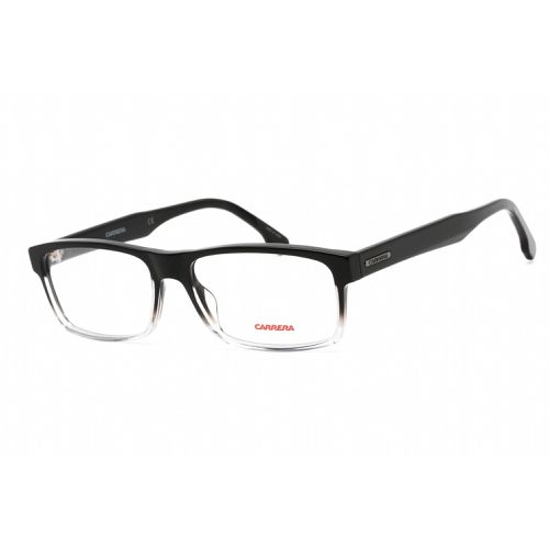 Men's Eyeglasses - Black Grey Plastic Rectangular Frame / 293 008A 00 - Carrera - Modalova