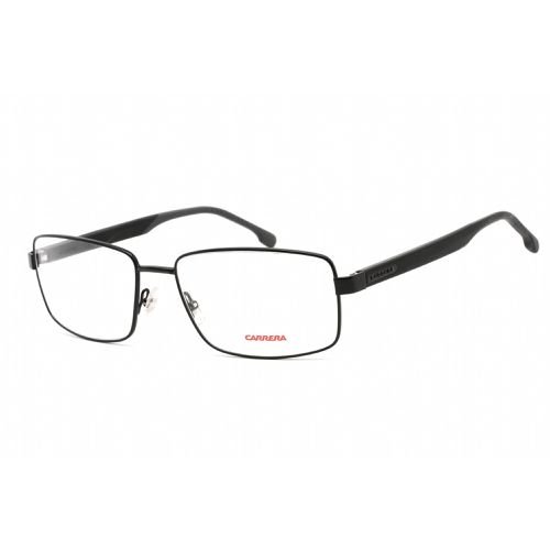 Men's Eyeglasses - Black Metal Rectangular Shape Frame / 8877 0807 00 - Carrera - Modalova