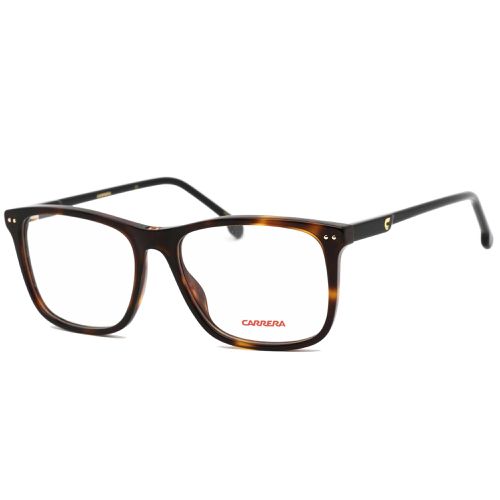 Unisex Eyeglasses - Havana Plastic Rectangular Frame / 2012T 0086 00 - Carrera - Modalova