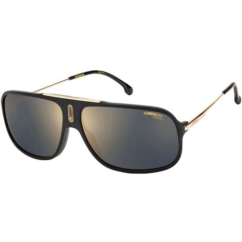 Unisex Sunglasses - Black Gold Acetate Frame UV Protection / COOL65 0I46-JO - Carrera - Modalova