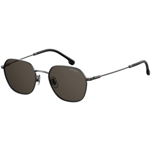 Unisex Sunglasses - Grey Blue Lens Metal Frame / 180-F-S-0V81-IR-50-19-145 - Carrera - Modalova