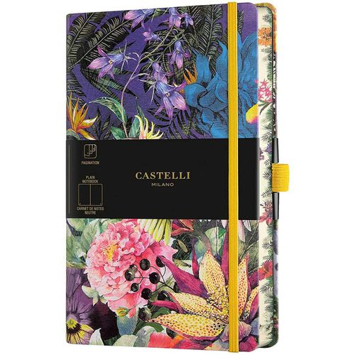 Notebook - Eden Jungle Design Medium A5, Blank, Cockatiel / QC8BI-002 - Castelli - Modalova