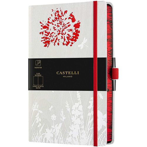 Notebook - Foresta Card Cover Medium A5, Blank, Dandelion / QC8QF-502 - Castelli - Modalova