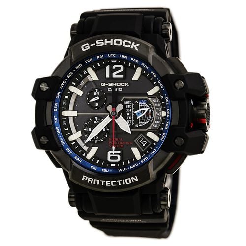 Men's Atomic Watch - G-Shock Gravitymaster GPS Dive Black Dial / GPW1000-1A - Casio - Modalova