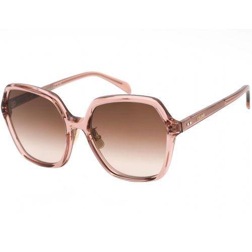 Women's Sunglasses - Gradient Lens Full Rim Nude Plastic Frame / CL40230F 74F - Celine - Modalova