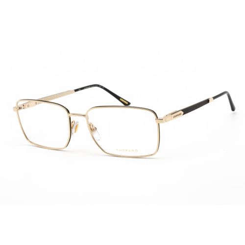 Men's Eyeglasses - Shiny Total Rose Gold and Black Rectangular / VCHG05 0300 - Chopard - Modalova