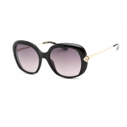 Men's Sunglasses - Full Rim Shiny Black Plastic Oval Frame / SCH314S 0700 - Chopard - Modalova
