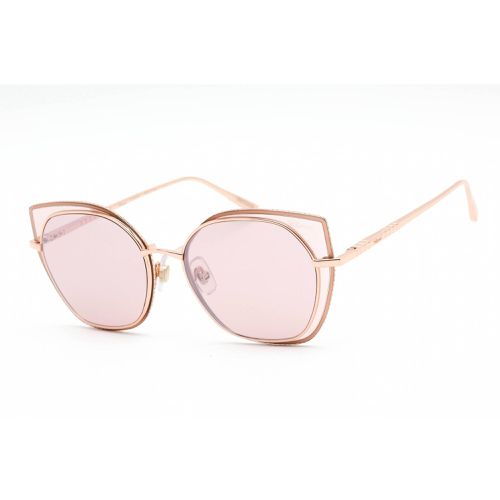 Men's Sunglasses - Polished Copper Gold Metal Cat Eye Frame / SCHF74M 8FCX - Chopard - Modalova