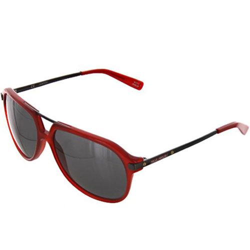 Unisex Sunglasses - Red Acetate Frame Grey Lenses / SMM136-849P-59-14-140 - Chopard - Modalova