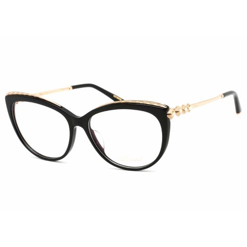 Women's Eyeglasses - Black Cat Eye Frame Clear Demo Lens / VCH276S 0700 - Chopard - Modalova