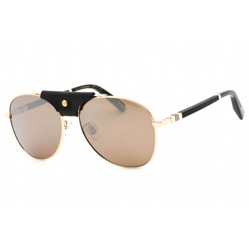 Women's Sunglasses - Full Rim Rose Gold Metal Aviator Frame / SCHF22 300Z - Chopard - Modalova