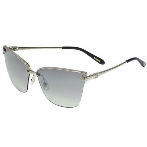 Women's Sunglasses - Silver and Gold Metal Frame / SCHC19S-594G-65-13-135 - Chopard - Modalova