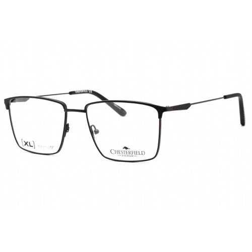 Men's Eyeglasses - Matte Black Metal Rectangular Frame / CH 102XL 0003 00 - Chesterfield - Modalova